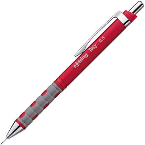 rOtring Mechanical Pencil Tikky, Red, 0.5mm (S0770540)