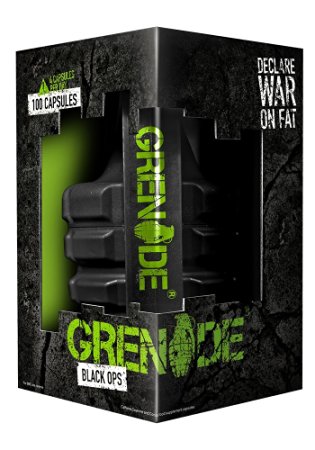 Grenade Black Ops Weight Management Capsules -100 caps