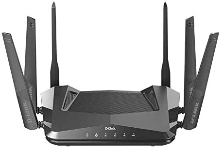 D-Link WiFi 6 Router AX5400 MU-MIMO Voice Control Works with Alexa & Google Assistant, Dual Band Gigabit Gaming Internet Network (DIR-X5460-US)
