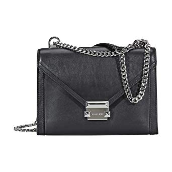 Michael Kors Whitney Large Shoulder Bag- Black