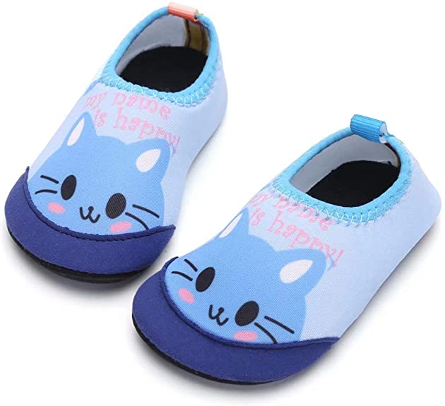 MoreDays Kid Toddler Non-Slip Quick Dry Water Shoes Aqua Socks Shoes for Beach Swim Pool Baby Boys Girls