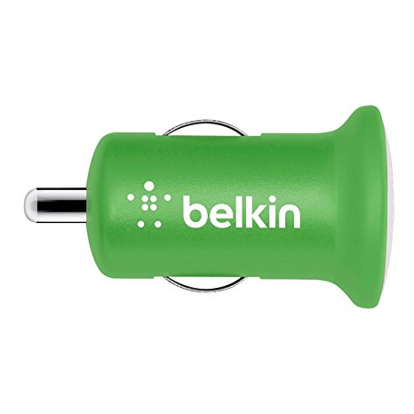 Belkin MIXIT Car Charger with USB Port - 2.1 AMP (Green)