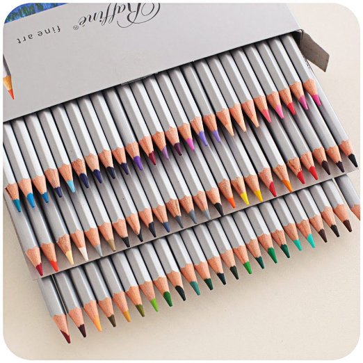 Abdtech 72 Assorted Color Art Colored Pencils Drawing Pencils for Artist Sketch  Secret Garden Coloring Book Set of 72 Piece