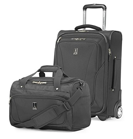 Travelpro Inflight 20 Inch Mobile Office Luggage Set, Black