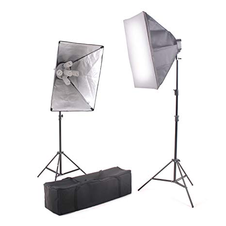 Kaezi Video Lighting Kit Photo Studio Kit 2000 Watt Digital Video Continuous CH9026S