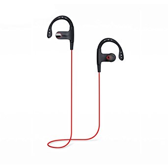 Raisetech Bluetooth Sport Headset, Noise Cancelling Wireless Stereo Earbuds, Deep Bass Bluetooth Headphones With Microphone