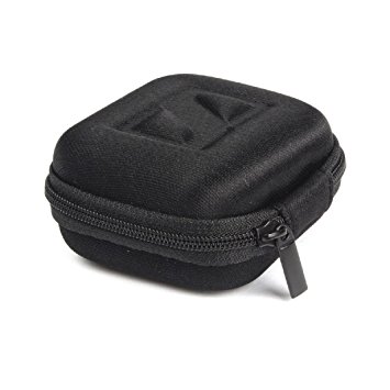 DZT1968® Mini Hard Square Box Storage Bag Carrying Case With Around Zipper For Earphone Headphone SD Card