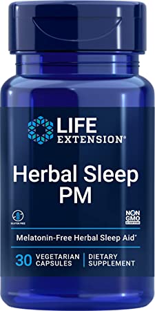 Life Extension Herbal Sleep Pm, 30 Count