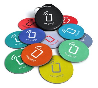 NFC tags - NTAG216 Chip - 10 NFC Tags   Free NFC-Keychain   Free Bonus Tag - Android Writeable & Programmable - Samsung Galaxy S6 S5 S4 Note 4 - HTC One First One X Droid DNA - Sony Xperia - Nexus - Smart Tags - Adhesive Sticker Back - Best Money-Back Guarantee!