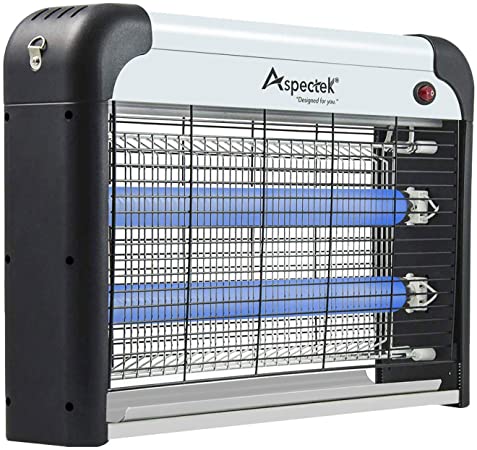 ASPECTEK Bug Zapper & Electric Insect Kill Mosquito Bug Fly & Other Pests Killer—Powerful 2800V Grid 20W Bulbs-Indoor