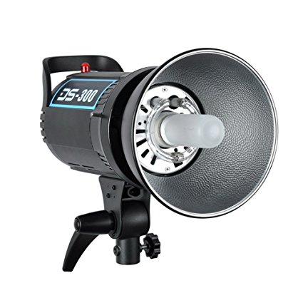 NEEWER DS300 Studio Strobe Photo Flash Light with Bowens Style Mount - 300W Photography Monolight