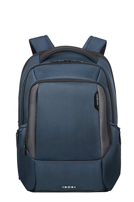 SAMSONITE Cityscape Tech Expandable Backpack for 15.6" Laptop, 23 L, 1.2 KG Casual Daypack, 46 cm, 30 liters, Blue (Space Blue)