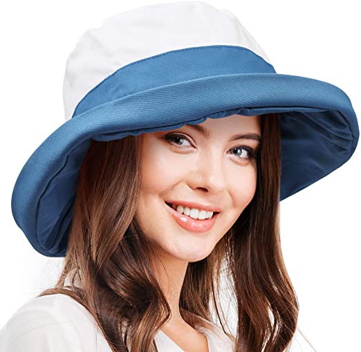Tirrinia Bucket Hats for Women | UPF 50  Sun Protection Cap for Garden, Beach, Travel and Outdoor