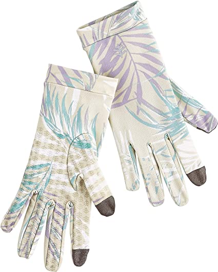 Coolibar UPF 50  Men's Women's Gannett UV Gloves - Sun Protective