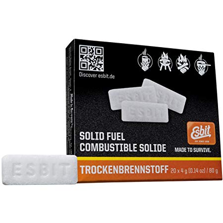 Esbit Solid Fuel Cubes - 20 x 4g