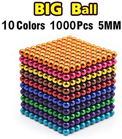 DOTSOG 1000 Pieces 5mm Sculpture Building Blocks Toys for Intelligence DIY Educational Toys& Stress Relief for Adults