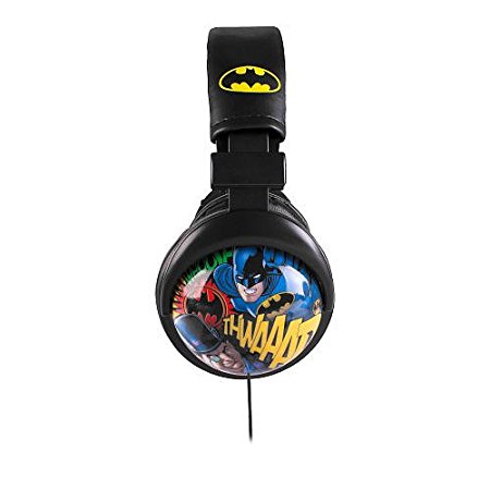 Batman 46182-TRU Foldable Stereo Plush Headphone