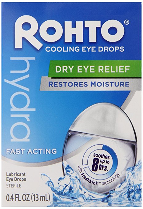 Rohto Cooling Eye Drops Hydra 0.4 fl oz