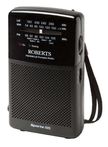 Roberts Radios Sports 925 3-Band Battery Portable Radio