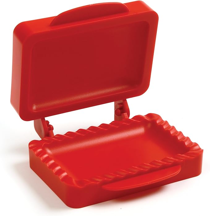 Norpro 1027 Mini Pocket Pie Mold, Red, 4.75 inch x 4.5 inch/12cm x 11.5cm