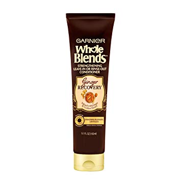 Garnier Hair Care Whole Blends Ginger Recovery Leave-in or Rinse-out Treatment, 5.09 Fl Oz