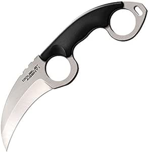 Cold Steel Double Agent Series Fixed Blade Knife with Sheath