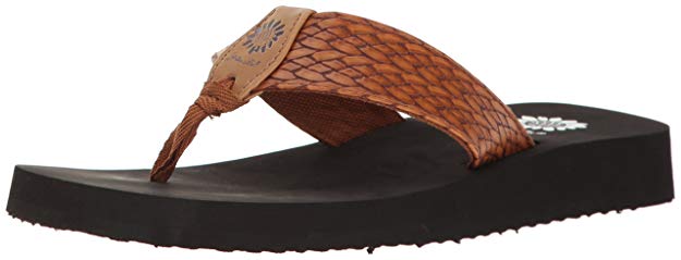 Yellow Box Women's Flax Wedge Sandal