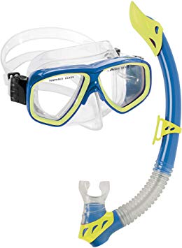 Cressi DELUXE, Kids Youth Mask Snorkel Set