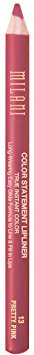 Milani Color Statement Lip Liner, Pretty Pink, 0.04 Ounce