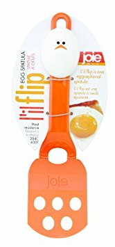 Joie Mini L'il Flip Egg Spatula, 2 x 3 x 8-inches, 1-pack