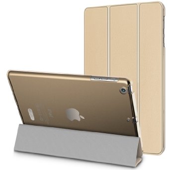 JETech iPad Mini Case for Apple iPad Mini 1/2/3 All Models Slim-Fit Folio with Auto Sleep/Wake (Gold)