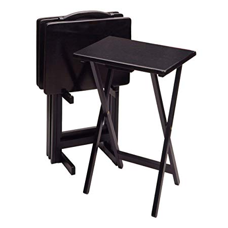 Winsome Wood 22520 Alex Snack Table Black