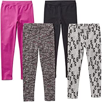 Amazon Brand - Spotted Zebra Girls' Leggings