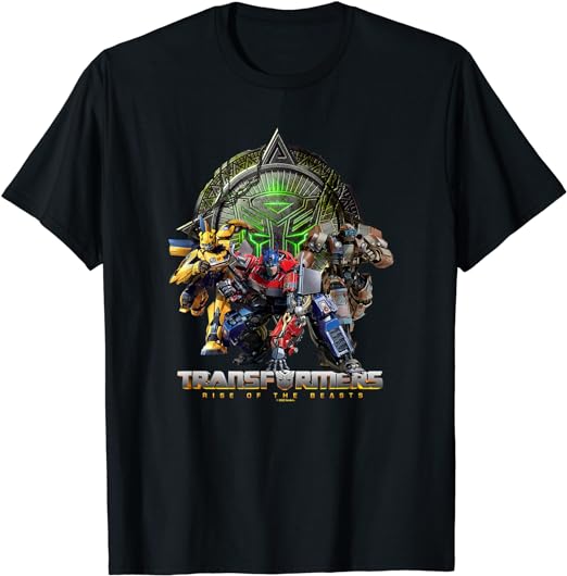 Transformers: Rise of the Beasts Autobots Roll Out Poster T-Shirt