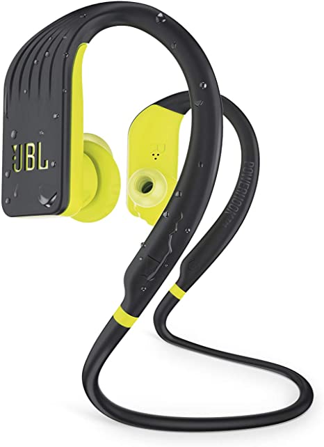 JBL Endurance Jump, Wireless In-Ear Sport Headphone with One-Button Mic/Remote - Yellow/Black