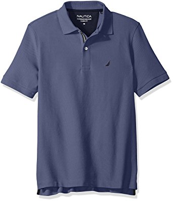Nautica Men's Short-Sleeve Solid Deck Polo Shirt
