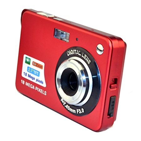 PYRUS Digital Camera HD Mini Digital Camera Outdoor Sports Camera with 2.7 inch TFT LCD Display