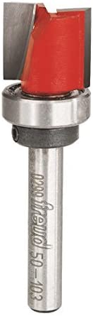 Tools & More 5/8 (Dia.) Top Bearing Flush Trim Bit Style: 5/8-Inch Diameter Top Bearing Flush Trim Router Bit with 1/4-Inch Shank Model: 50-103