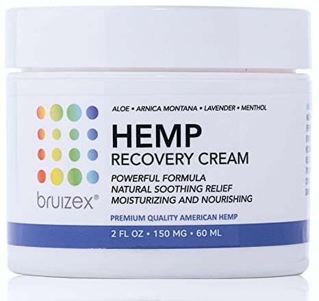 LYMPHATIC MASSAGE CREAM I Hemp & Arnica Lymphatic Drainage, Pain, Swelling Relief I Recovery post op 360 lipo, liposuction, BBL, Tummy Tuck I For lymph massager, lipo foam, faja I 2 oz by Bruizex