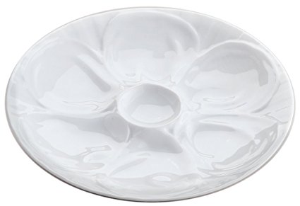 HIC Porcelain Oyster Plate, 9-inch