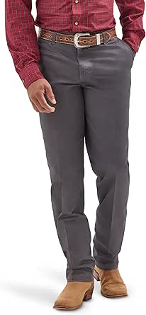 Wrangler Men's Flat Front Relaxed Fit Casual Pant