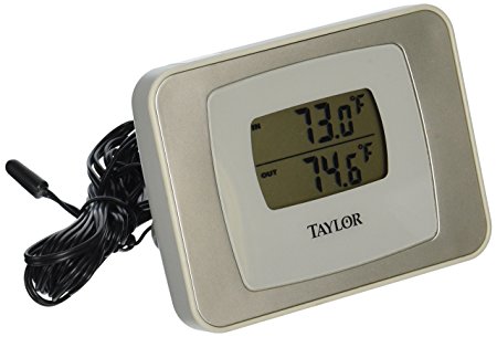 Taylor Precision Products Digital Indoor/Outdoor Thermometer