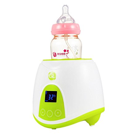 Gland Baby Bottle Warmer for Breast Milk and Food with Fashion Temperature Screen