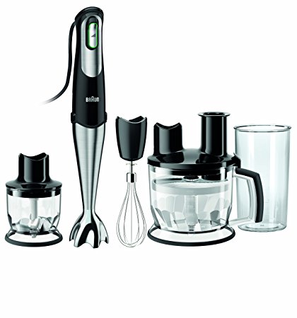 Braun MQ 785 Patisserie Plus Multiquick 750-watt Hand Blender, 220-volt