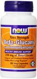 Now Foods Beta 131 6 Glucan with Immunenhancer Veg Capsules 60 Count