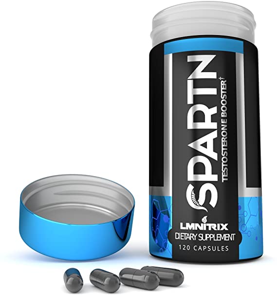 SPARTN ✮ Natural Testosterone Booster for Men ✮ Test Booster and Estrogen Blocker w/DAA and DIM ✮ 120 Capsules
