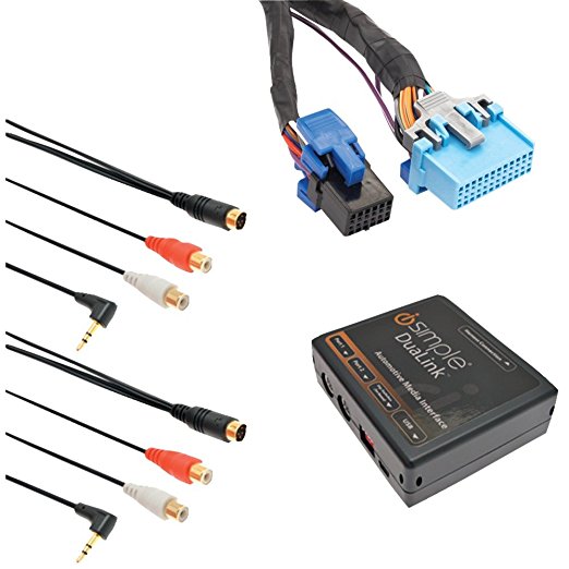 iSimple ISGM533 Automotive Dual Auxiliary Input Kit for Select GM 11-Bit LAN Vehicles