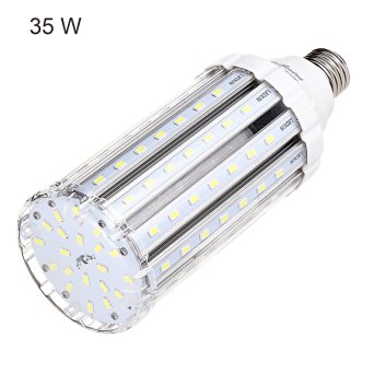 Super Bright LED Corn Light Bulb for Indoor Outdoor Large Area - E26 3500Lm AC 110~265V 6000-6500K White,for Street Lamp Post Lighting Garage Factory Warehouse High Bay Barn Porch Backyard Garden(35W)