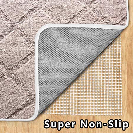 Enjoy Holiday 1981 Non Slip Area Rug Pad - 2 × 6, Non Toxic Area Runner Rug Pad for Hardwood Floor, Super Strong Grip, Provides Protection and Cushion
