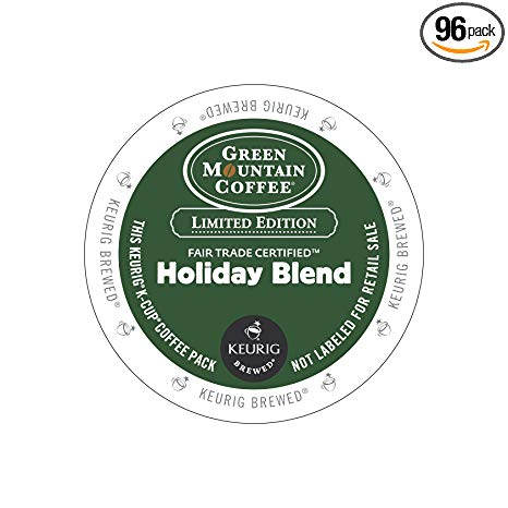 Green Mountain Coffee Holiday Blend K-cups 96ct